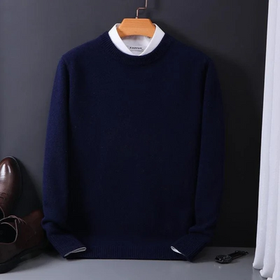 Thierry | Cashmere Round Neck Sweater