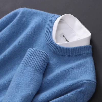 Thierry | Cashmere Round Neck Sweater