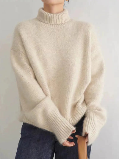 Isabella - Cashmere Roll Neck