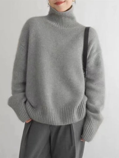 Isabella - Cashmere Roll Neck