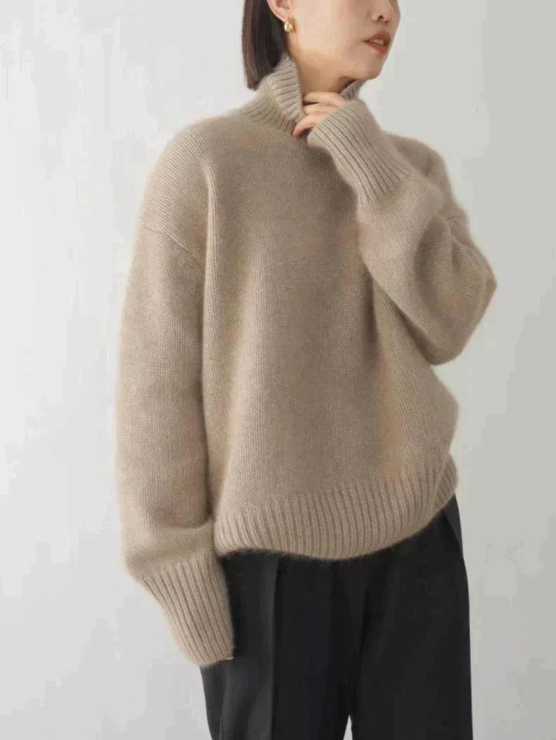 Isabella - Cashmere Roll Neck