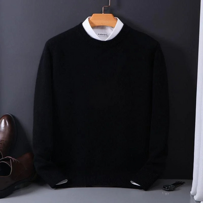 Thierry | Cashmere Round Neck Sweater