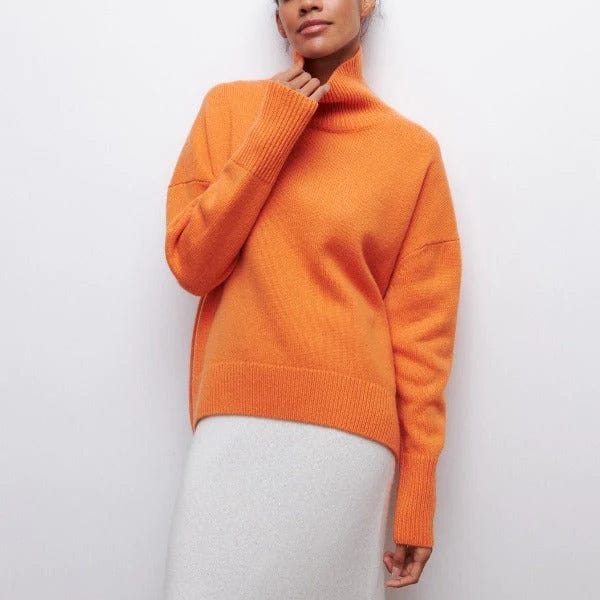 Carla™ - Cashmere turtleneck sweater