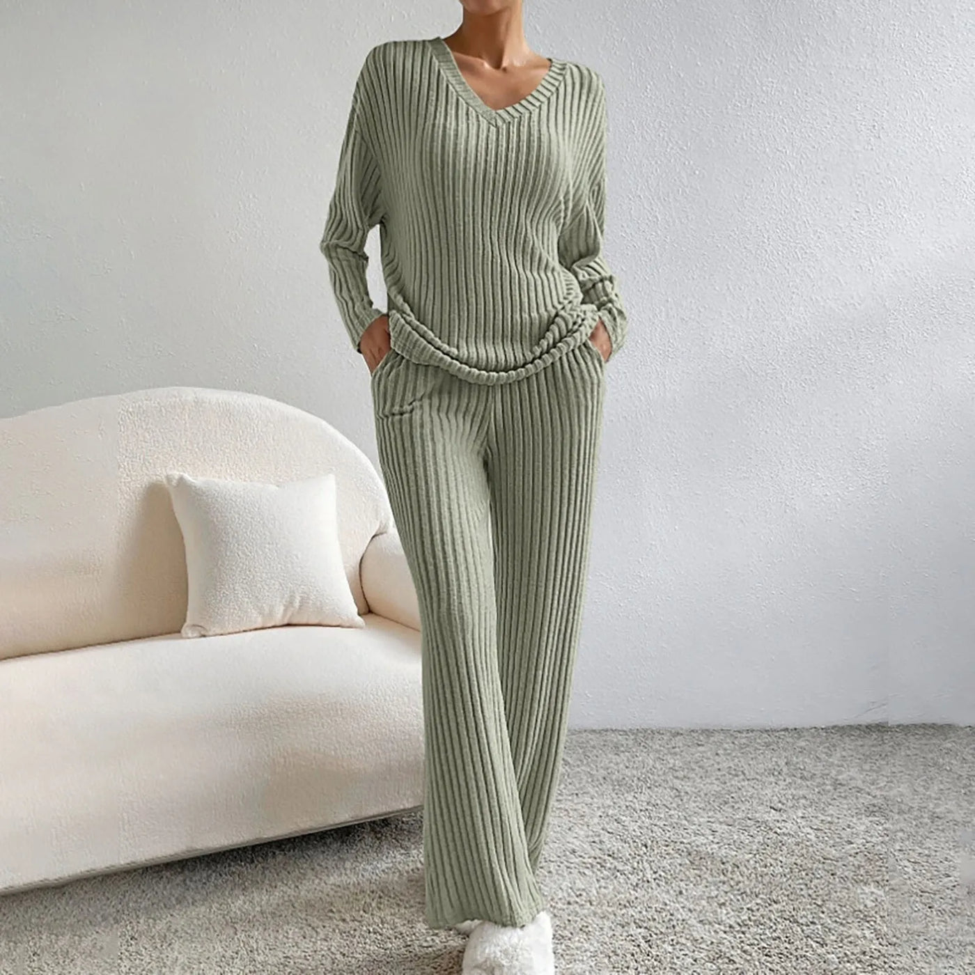 ZOEY - KNITTED - 2 - DELAT SET