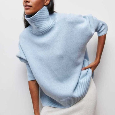 Carla™ - Cashmere turtleneck sweater