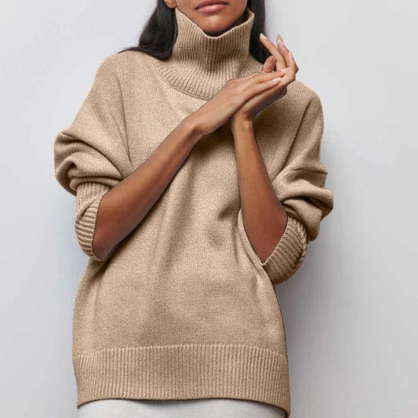 Carla™ - Cashmere turtleneck sweater