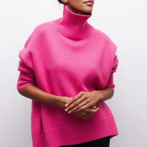 Carla™ - Cashmere turtleneck sweater